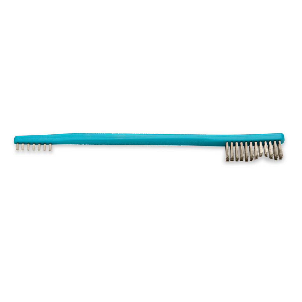 Key Surg Toothbrush-Style Stainless Steel Brushes - Double-Ended Toothbrush Style Brushes, 7" - S-2121-50