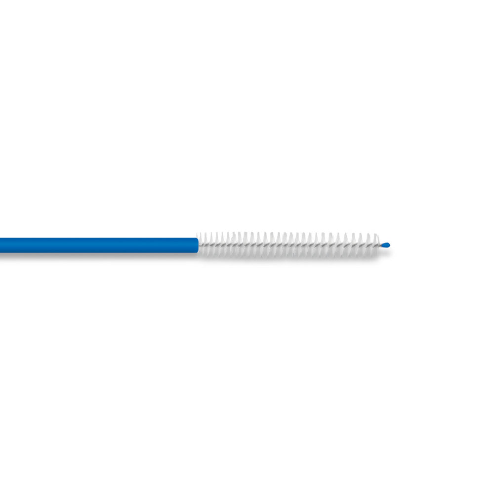 Key Surgical Acrylic-Tip Brushes - Channel Cleaning Brush with Acrylic-Tip Bristles, Blue Rod, 18" x 0.375" - AT-18-375-50