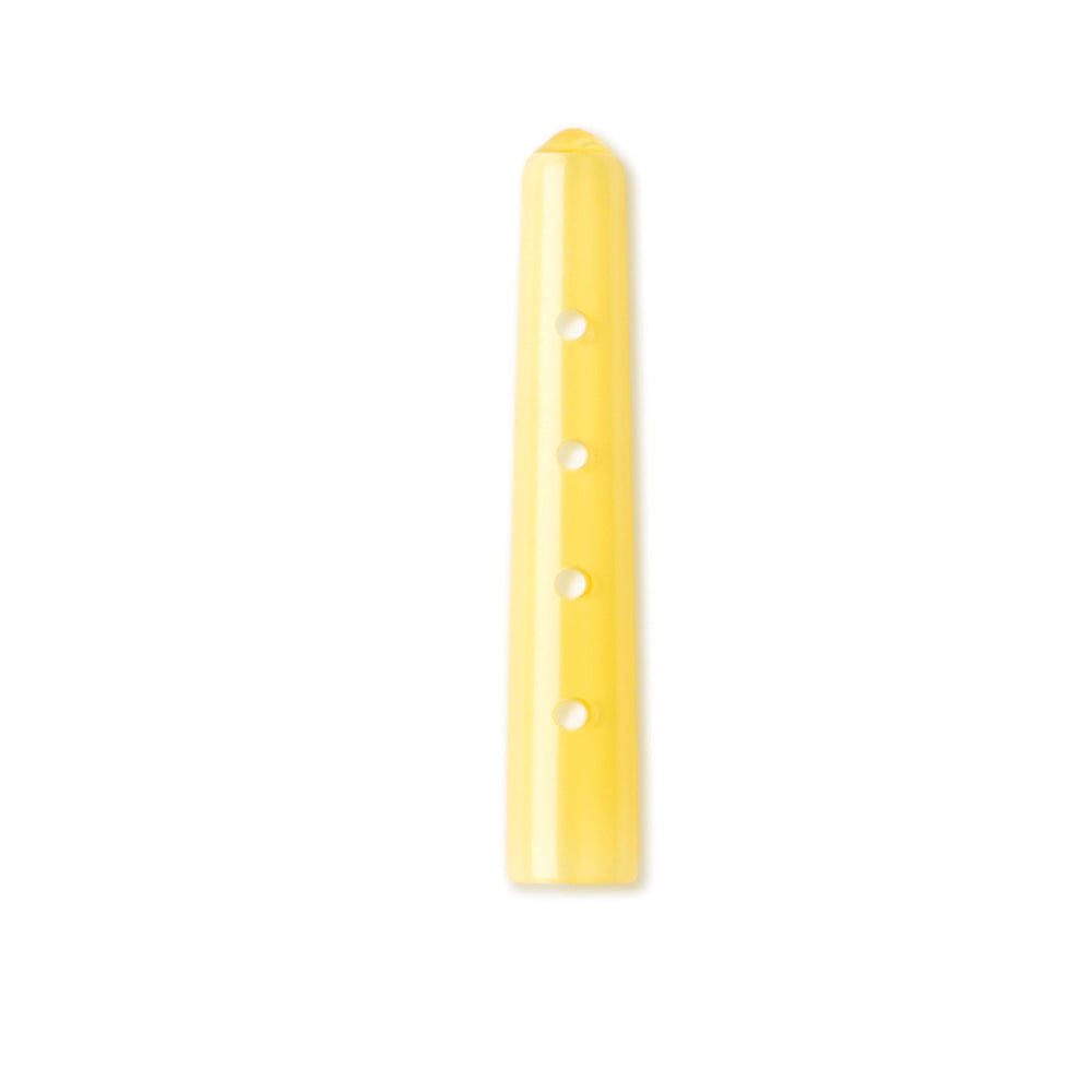 Key Surgical Tapered Caps with Vents - Tapered Instrument Tip Cap with Vent, 2", Yellow - 3-12-05