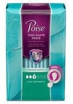 Kimberly-Clark Poise Ultra Thin Pads - Poise Pad, Ultra-Thin - 6945580