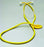 Kerma Disposable Nurse Style Stethoscope (4700 -4730) - Disposable Nurse Style Stethoscope, Yellow with Chrome, Novaplus - V4730A