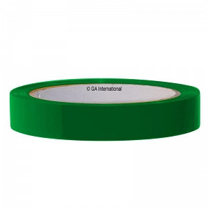 GA International Translucent Color Freezer Tapes - Translucent Cryogenic Freezer Tape, 0.71" x 180' (18 mm x 55 m), Grass Green - FTP-18GG