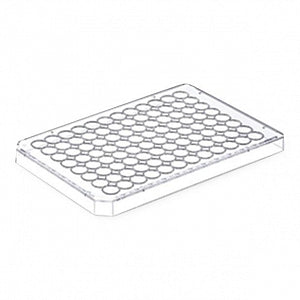 Greiner Polystyrene Microplate Lids - Polystyrene Microplate Lid with 96 Wells, Sterile, Clear - 656176