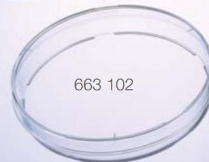 Greiner Bio-One Petri Dishes - Petri Dish, Polystyrene, Triple Vent, 100 mm x 15 mm - 663102