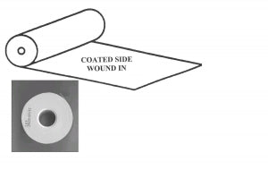 Graphic Controls Medical Chart Recording Papers - Protocol ECG Thermal Recording Paper Roll, No Grid, 50 mm x 89' - 7G30781747