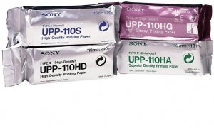 Graphic Controls Thermal Imaging Papers - Sony Thermal Imaging Paper, Sony Item UPP-110HA - 31097994