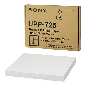 Graphic Controls Thermal Imaging Papers - DBD-PAPER, SONY, BLACK & WHITE, 8X10, UPP725 - 7G32020415