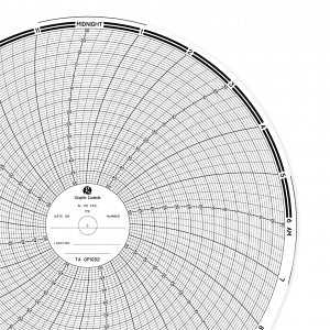 Graphic Controls Medical Chart Recording Papers - ABB Taylor Circular Paper Chart, OP1052 - 10140474