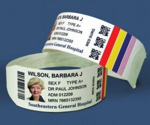 General Data Company Inc ID Color Wristbands - PERSONAL ID AC COLOR PEDIATRIC WRISTBAND - L-WB-AIJ19227