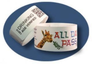 General Data Company Inc ID Patient Wristbands - ID Patient Wristband, Adult, 1" x 11" - L-WB-M3851