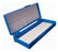 General data Company Inc Slide Boxes with Hinged Covers - BOX, SLIDE, 50-POS, ABS, HINGED COVER, BLUE - SB-50P-BH