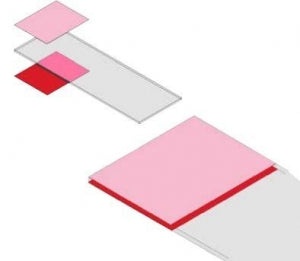 General Data Co Inc SHURMark Etching Slides - SLIDES, MICROSCOPE, SHURMARK, 90 DEG CORNER - SM-STT-(COLOR)