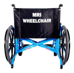 Gendron Inc Gendron Aluminum MRI Safe Wheelchair - MRI-Compatible All-Aluminum Wheelchair, 26" Wide, 650 lb. Weight Capacity - 4650MR