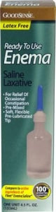 GoodSense Sodium Phosphate Liquid Enema - Saline Laxative Enema, Single, 4.5 oz. - NP00004