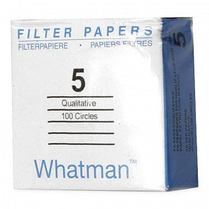 Whatman Grade 5 Filter Papers - Grade 5 Filter Paper, 12.5 cm - 1005-125