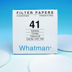 Whatman Grade 589/1 Filter Papers - PAPER, FILTER, 589/1 BLKRIB 90MM 100/PK - 10300009