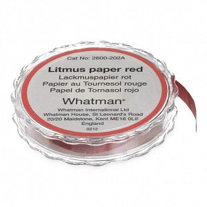 Whatman Litmus Paper - PAPER, LITMUS RED 7MMX5M 1/RL - 2600-202A