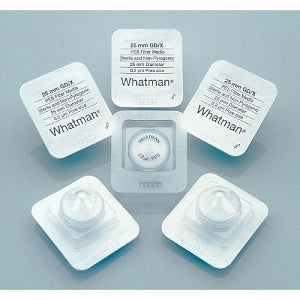 GE Healthcare 25 mm Regenerated Cellulose GD / X Syringe Filters - GD / X 25, .2UM, 25MM, NONSTERILE - 6888-2502