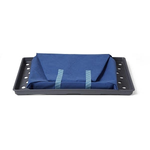 Medline Surgical Instrument Transport Trays - Transport Tray, Grey, 17" x 27" - GEMTRAY4