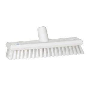 Vikan Brushes - White 11" Polyester Deck Scrub Head - H8707