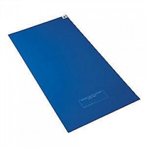 Condor Group Disposable Tacky Mats - Blue Polyethylene Film Disposable Tacky Mat, 26" x 45" - WM-2645B