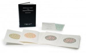 Graham-Field Ishihara Test for Color Deficiency - Ishihara Test Chart Book for Color Blind with 14 Plates - 1254