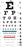 Graham-Field Snellen Hanging Eye Charts - CHART, EYE TEST, SNELLEN, 22X1 - 1240