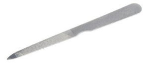 Graham-Field Stainless Steel Triple Cut Nail File - Fingernail File, 5" - 1776