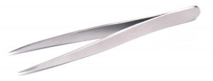 Graham Field Stainless Steel Tweezers - TWEEZER, SS, 3.5IN, FINE POINT TIP - 1783