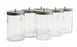 Graham Field Flint Glass Sundry Jars - Grafco Glass Sundry Jar with Cover - 3458EA