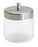 Graham-Field Unlabeled Dressing Jars w/Covers - Dressing Jar with Cover, 5" x 5" - 3462