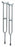 Graham-Field Lumex Bariatric Imperial Steel Crutches - Lumex Bariatric Crutches, Adult - 3614A