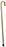 Graham-Field Standard Wooden Canes - Wooden Cane, J Handle - 5180A