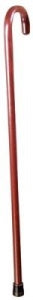 Graham-Field Standard Wooden Canes - Wooden Cane, Mahogany, 7/8" x 36" - 5181A