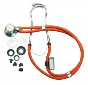 Graham-Field Inc Neon Series Sprague Rappaport Stethoscope - Stethoscope, Neon Orange - 602N-OR