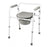 Graham-Field Steel Commodes - Medical Commode, Folding, Steel, 300 lb. Capacity - 7108A