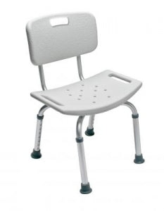 Graham-Field Platinum Collection Bath Seats - Bench Bath Seat with Back Rest, Direct Only - 7921A-4