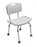 Graham-Field Platinum Collection Bath Seats - Bench Bath Seat with Back Rest, Direct Only - 7921A-4