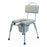 Graham-Field Bath Seat w/Commode - Padded Bath Seat with Commode - 7946KD-1