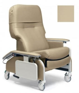 Graham-Field Lumex Deluxe Clinical Care Recliners - Lumex Deluxe Recliner Chair, Drop Arm, Warm Taupe, CA133 - FR566DG409