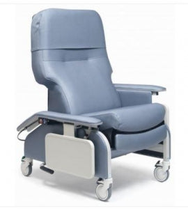 Graham-Field Lumex Deluxe Clinical Care Recliners - Lumex Deluxe Recliner Chair, Dove, Drop Arm, CA133 - FR566DG8567