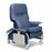 Graham-Field Lumex Deluxe Clinical Care Recliners - Lumex Deluxe Recliner Chair, Dove, Drop Arm, CA133, Steel Blue, - FR566DG9214