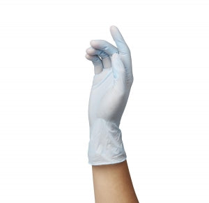 Medline Glide-On 3G Vinyl Exam Gloves - Glide-On 3G Stretch Vinyl Exam Gloves, Powder-Free, Size S - GLIDE711