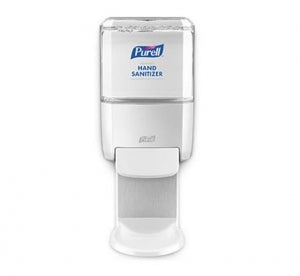 Gojo PURELL ES4 Hand Sanitizer Dispenser - Purell ES4 Push-Style Dispensers for Hand Sanitizer, White - 5020-01