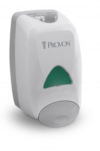 Gojo PROVON FMX Dispenser - Dove Gray - Provon FMX-12 Push-Style Dispensers for Provon Foaming Soap or Shower Soap, Dove Gray - 5160-06