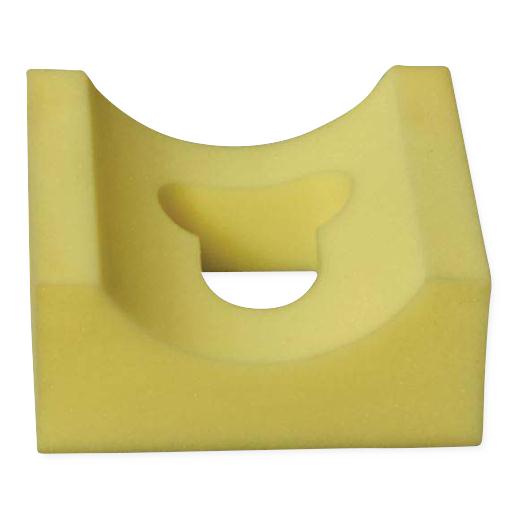 DeRoyal Head Cradles - Head Cradle with Trach Cutout, 9'' x 8'' x 4.25'', Novaplus - VM9501E