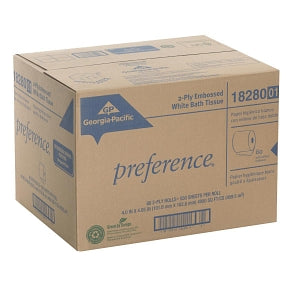 Georgia Pacific LLC Pacific Blue Select 2-Ply Embossed Bath Tissue - Pacific Blue Select 2-Ply Embossed Bath Tissue - 18280/01