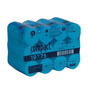 Georgia-Pacific Compact Coreless 2-Ply Bathroom Tissue - TISSUE, COMPACT, 2PLY, 1000/36 - 19375