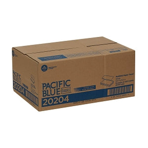 Georgia Pacific LLC Pacific Blue Basic Multifold Paper Towels - Pacific Blue Basic Multifold Paper Towels, 9.25" x 9.5", 250-Count - 20204