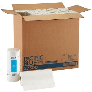 Georgia Pacific LLC Pacific Blue Select Perforated 2-Ply Paper Towels - Pacific Blue Select Perforated 2-Ply Paper Towels, 8.8" x 11", 100 Sheets / Roll - 27300